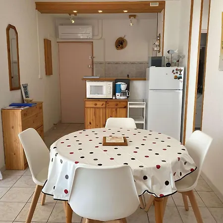 T2 Bis Avec Terrasse, Clim, Wifi - 2 Etoiles - Fr-1-553-155 Daire *