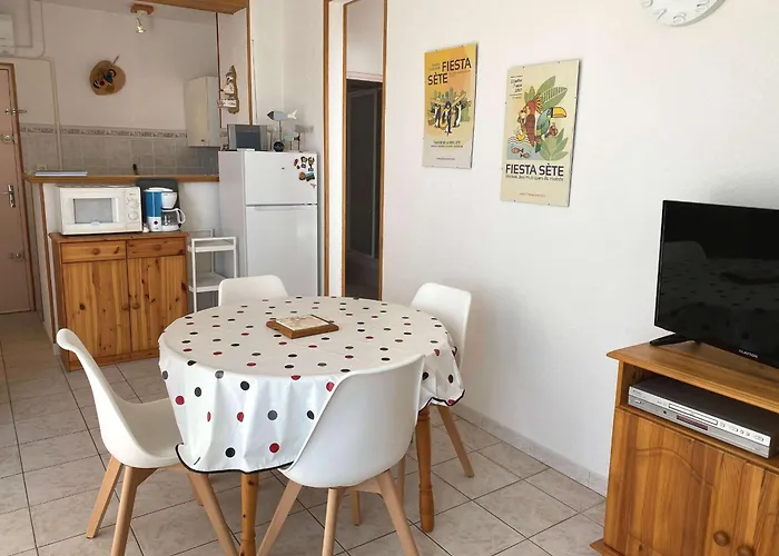 T2 Bis Avec Terrasse, Clim, Wifi - 2 Etoiles - Fr-1-553-155 Apartment Balaruc-les-Bains