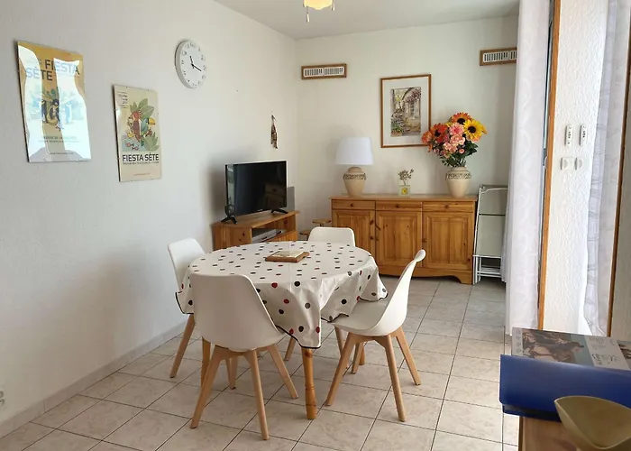 T2 Bis Avec Terrasse, Clim, Wifi - 2 Etoiles - Fr-1-553-155 Balaruc-les-Bains